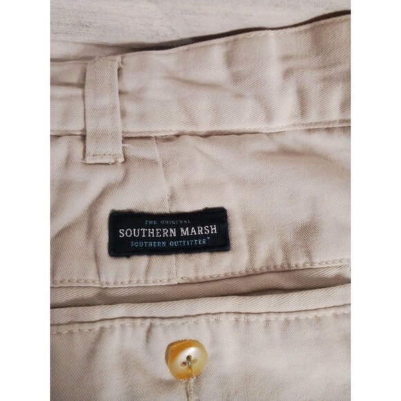 Southern Marsh Khaki Shorts Size 36 - Picture 7 of 12